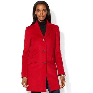Lauren Ralph Lauren Red Coat